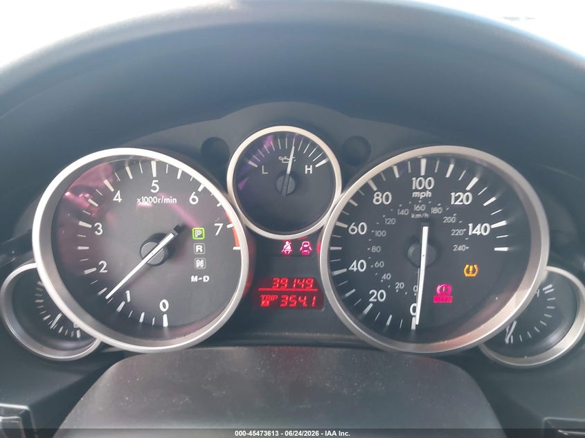 2013 Mazda Mx-5 VIN JM1NC2JF9D0231500 IAAI salvage auction — LEFT SIDE, Salvage (California), sold $1,950 on 2026-07-29 (photo 7)