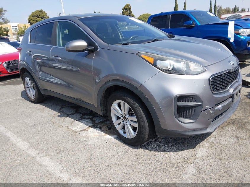 2019 Kia Sportage VIN KNDPM3AC0K7505849 IAAI salvage auction — THEFT, Salvage Title, sold $25 on 2026-07-23 (photo 1)
