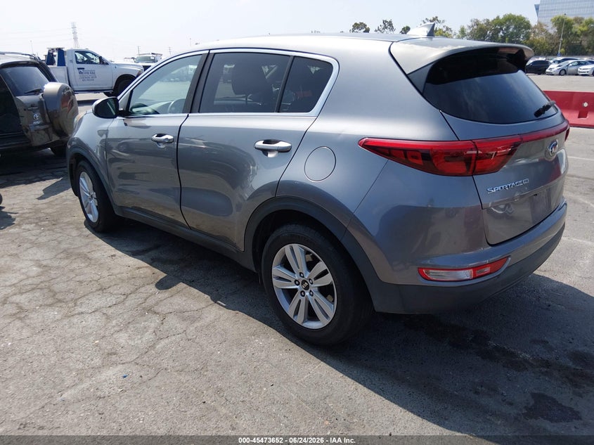 2019 Kia Sportage VIN KNDPM3AC0K7505849 IAAI salvage auction — THEFT, Salvage Title, sold $25 on 2026-07-23 (photo 3)
