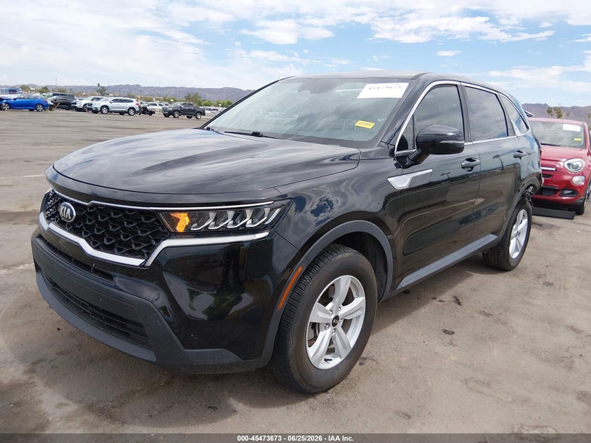 2021 Kia Sorento VIN 5XYRGDLC6MG044813 IAAI salvage auction — REAR END, Salvage Title, sold $4,700 on 2026-07-28 (photo 2)