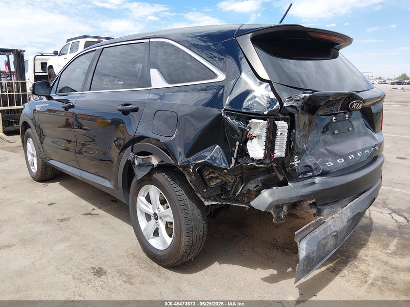 2021 Kia Sorento VIN 5XYRGDLC6MG044813 IAAI salvage auction — REAR END, Salvage Title, sold $4,700 on 2026-07-28 (photo 6)