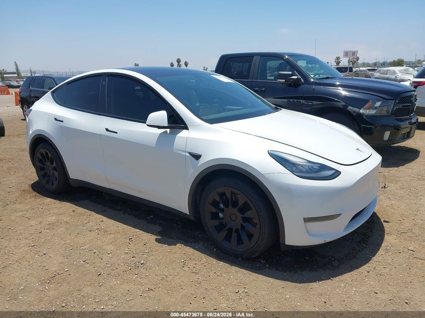 2020 Tesla Model y VIN 5YJYGDEE5LF052577 IAAI salvage auction — ELECTRICAL, Salvage Title, sold $12,100 on 2026-07-20 (photo 1)