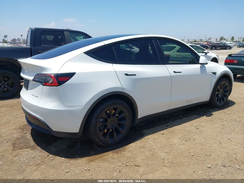 2020 Tesla Model y VIN 5YJYGDEE5LF052577 IAAI salvage auction — ELECTRICAL, Salvage Title, sold $12,100 on 2026-07-20 (photo 4)