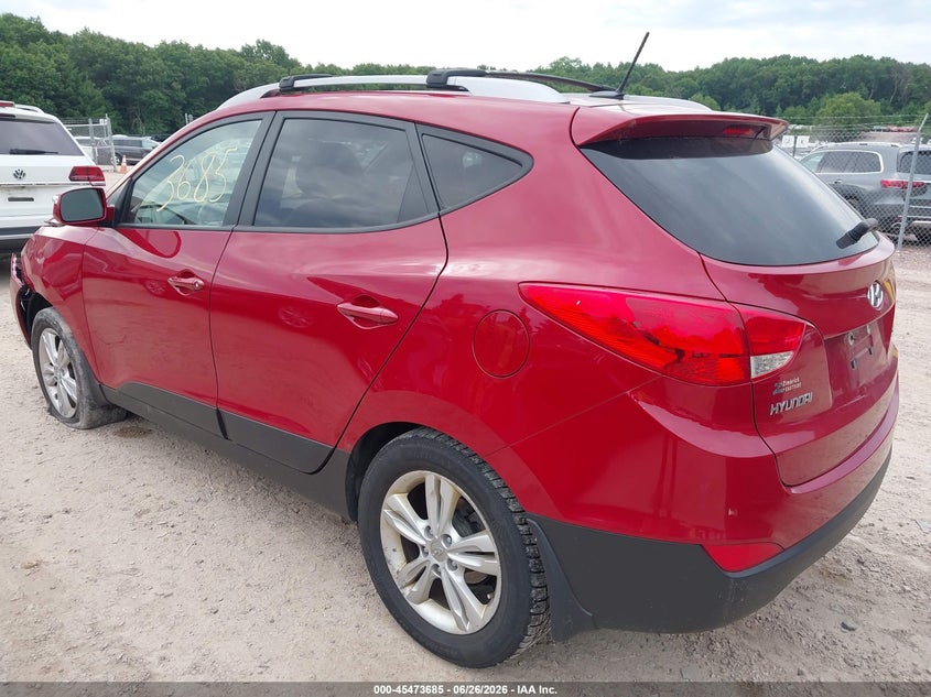 2012 Hyundai Tucson VIN KM8JU3AC9CU497805 IAAI salvage auction — FRONT END, Salvage Title, sold $675 on 2026-07-29 (photo 3)