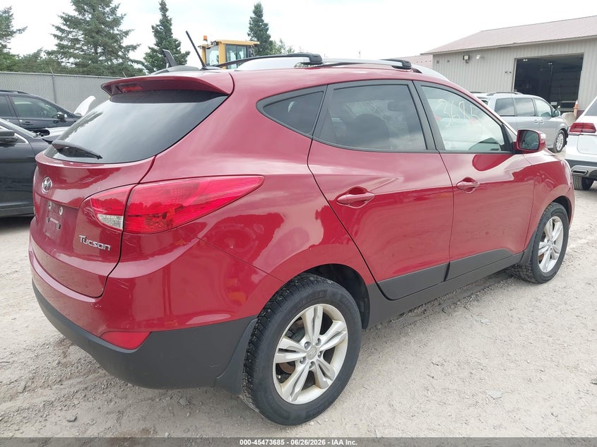 2012 Hyundai Tucson VIN KM8JU3AC9CU497805 IAAI salvage auction — FRONT END, Salvage Title, sold $675 on 2026-07-29 (photo 4)