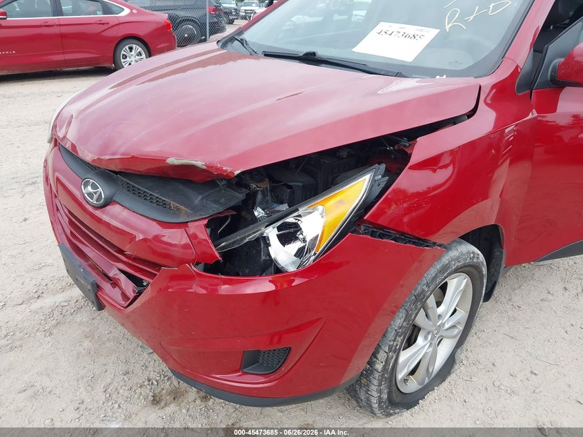 2012 Hyundai Tucson VIN KM8JU3AC9CU497805 IAAI salvage auction — FRONT END, Salvage Title, sold $675 on 2026-07-29 (photo 6)