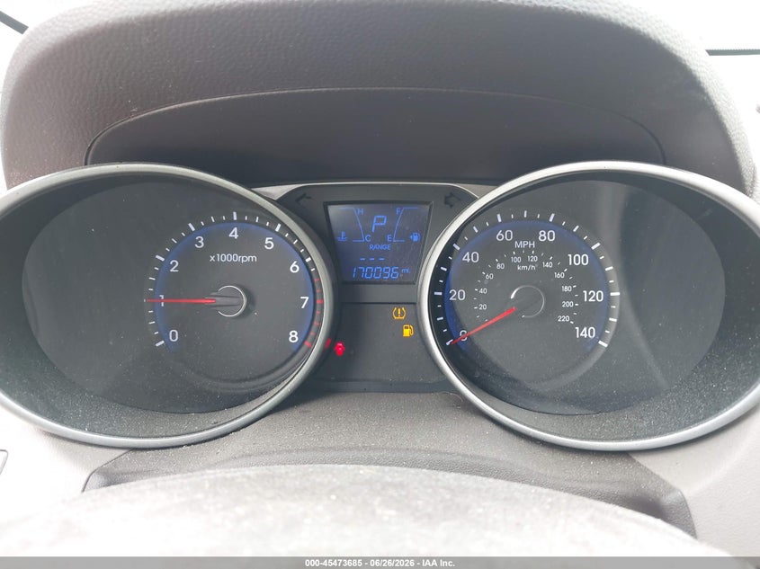 2012 Hyundai Tucson VIN KM8JU3AC9CU497805 IAAI salvage auction — FRONT END, Salvage Title, sold $675 on 2026-07-29 (photo 7)
