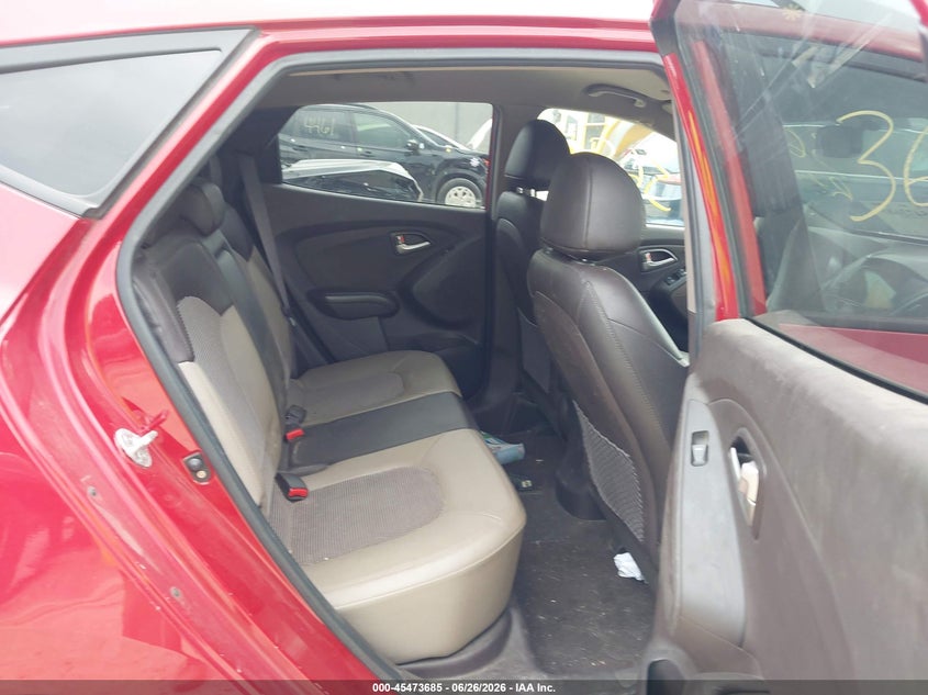 2012 Hyundai Tucson VIN KM8JU3AC9CU497805 IAAI salvage auction — FRONT END, Salvage Title, sold $675 on 2026-07-29 (photo 8)