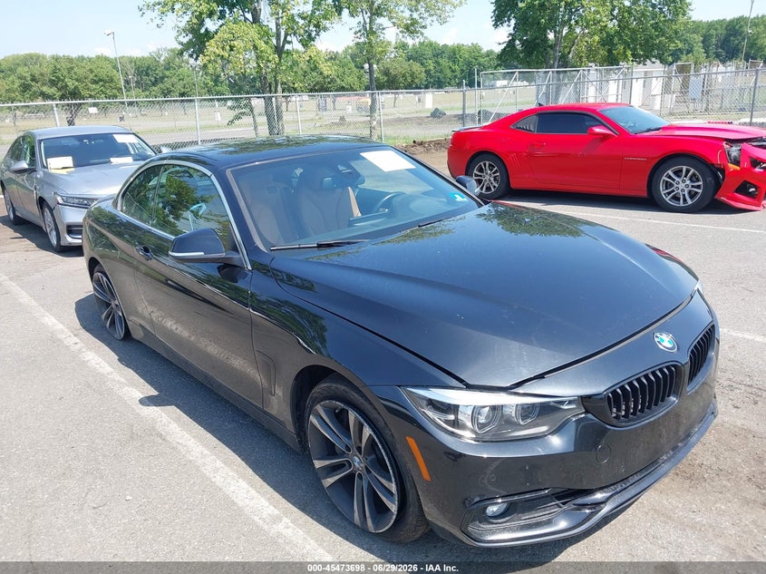 2020 BMW 4er VIN WBA4Z3C01L5S17310 IAAI salvage auction — LEFT SIDE, Salvage (New Jersey), sold $8,025 on 2026-08-31 (photo 1)