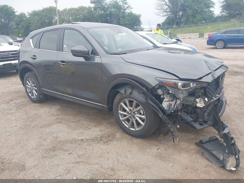 2025 Mazda Cx-5 VIN JM3KFBCM6S0803701 IAAI salvage auction — FRONT END, Salvage Title, sold $3,900 on 2026-07-23 (photo 1)