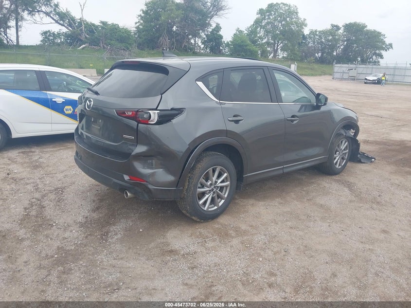 2025 Mazda Cx-5 VIN JM3KFBCM6S0803701 IAAI salvage auction — FRONT END, Salvage Title, sold $3,900 on 2026-07-23 (photo 4)