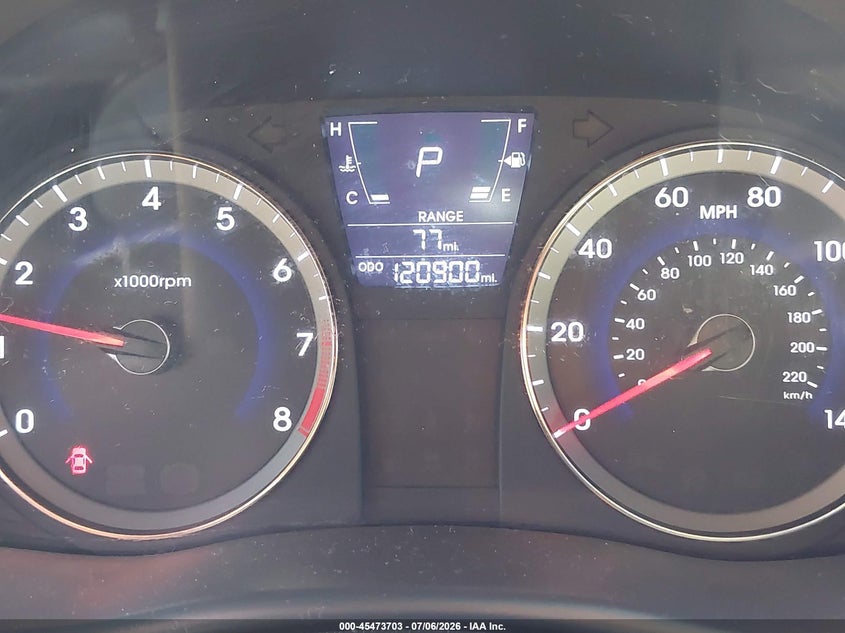 2012 Hyundai Accent VIN KMHCT4AE3CU209585 IAAI salvage auction — FRONT & REAR, Salvage (California), sold $1,225 on 2026-07-14 (photo 7)