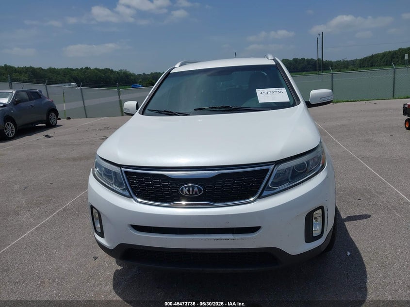2014 Kia Sorento VIN 5XYKT4A61EG458142 IAAI salvage auction — NORMAL WEAR, Clear (Indiana), sold $325 on 2026-07-09 (photo 6)