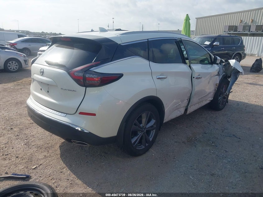 2024 Nissan Murano VIN 5N1AZ2DJ8RC124601 IAAI salvage auction — SIDE, Wait Title, sold $7,200 on 2026-08-20 (photo 4)