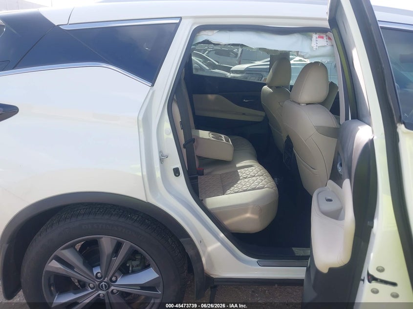 2024 Nissan Murano VIN 5N1AZ2DJ8RC124601 IAAI salvage auction — SIDE, Wait Title, sold $7,200 on 2026-08-20 (photo 8)