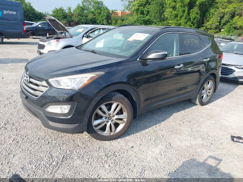 2014 Hyundai Santa fe VIN 5XYZW3LA8EG139824 IAAI salvage auction — NORMAL WEAR, Original (Ohio), sold $1,200 on 2026-07-14 (photo 2)