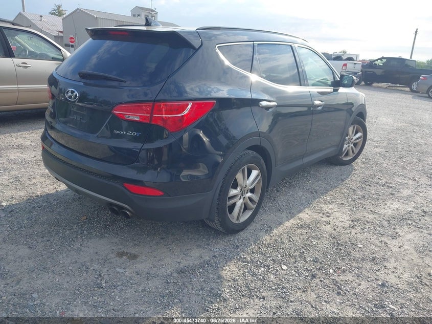2014 Hyundai Santa fe VIN 5XYZW3LA8EG139824 IAAI salvage auction — NORMAL WEAR, Original (Ohio), sold $1,200 on 2026-07-14 (photo 4)
