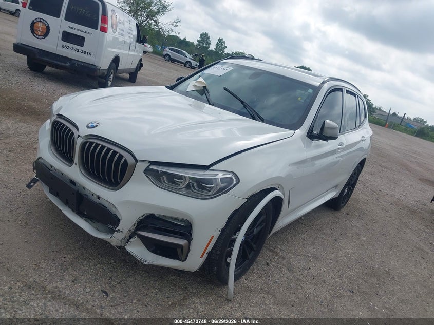 2018 BMW X3 VIN 5UXTS3C50J0Z02096 IAAI salvage auction — FRONT END, Salvage Title, sold $5,700 on 2026-07-21 (photo 2)