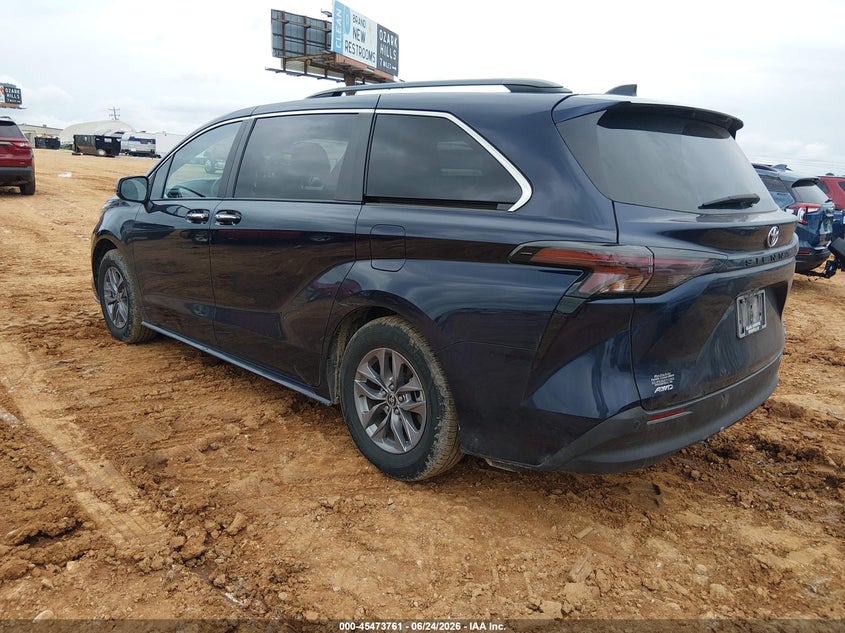 2024 Toyota Sienna VIN 5TDJSKFC3RS119344 IAAI salvage auction — HAIL, Clear (Missouri), sold $26,250 on 2026-07-27 (photo 3)