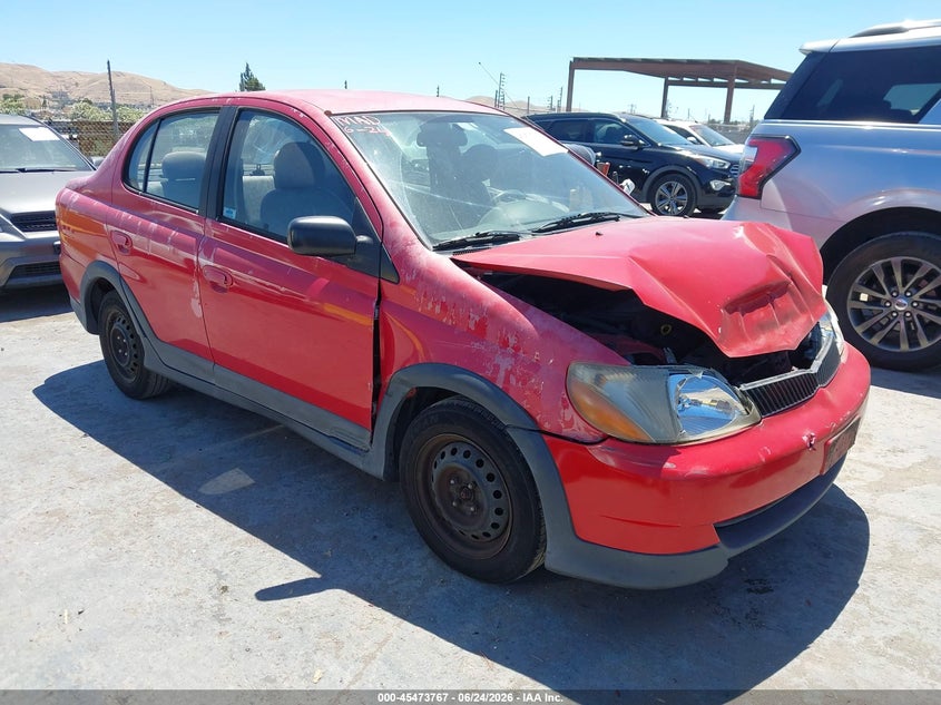 2000 Toyota Echo VIN JTDBT1230Y0031466 IAAI salvage auction — NORMAL WEAR, Clear - Dealer Only (California), sold $675 on 2026-07-09 (photo 1)