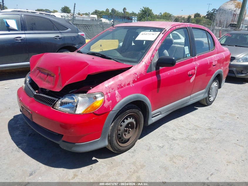 2000 Toyota Echo VIN JTDBT1230Y0031466 IAAI salvage auction — NORMAL WEAR, Clear - Dealer Only (California), sold $675 on 2026-07-09 (photo 2)