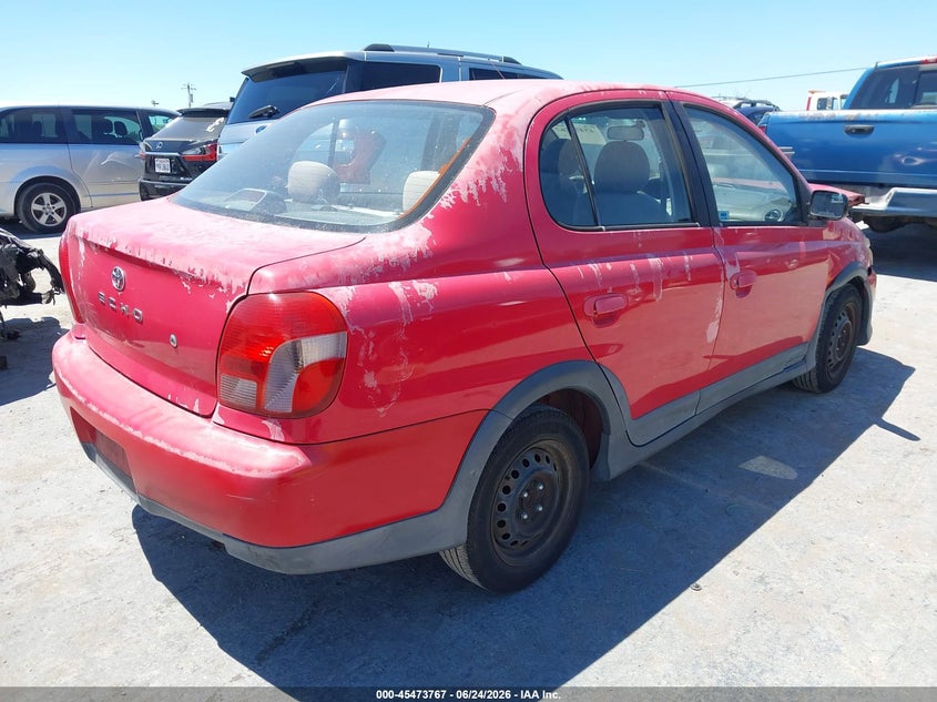 2000 Toyota Echo VIN JTDBT1230Y0031466 IAAI salvage auction — NORMAL WEAR, Clear - Dealer Only (California), sold $675 on 2026-07-09 (photo 4)