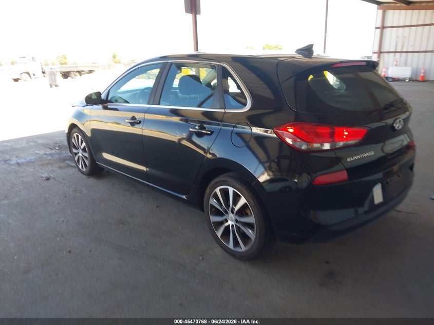 2018 Hyundai Elantra VIN KMHH35LE8JU013275 IAAI salvage auction — RIGHT FRONT, Salvage (California), sold $1,050 on 2026-07-09 (photo 3)