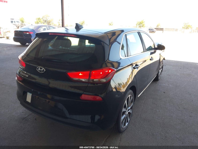 2018 Hyundai Elantra VIN KMHH35LE8JU013275 IAAI salvage auction — RIGHT FRONT, Salvage (California), sold $1,050 on 2026-07-09 (photo 4)