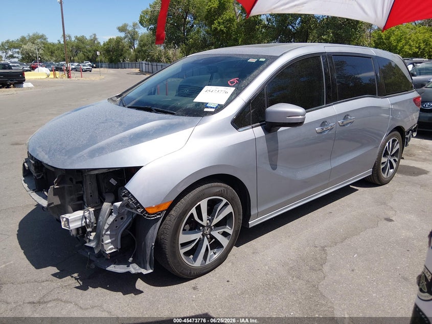 2020 Honda Odyssey VIN 5FNRL6H93LB009334 IAAI salvage auction — FRONT END, Salvage (Utah), sold $4,900 on 2026-07-10 (photo 2)