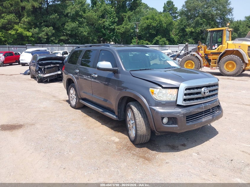 2013 Toyota Sequoia VIN 5TDYY5G16DS045308 IAAI salvage auction — LEFT FRONT, Salvage (Texas), sold $3,900 on 2026-07-30 (photo 1)