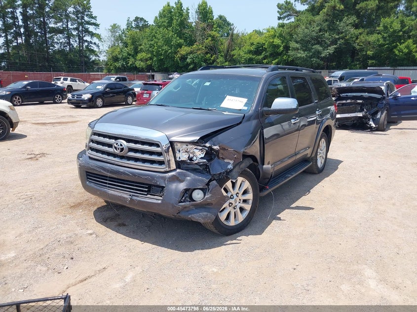 2013 Toyota Sequoia VIN 5TDYY5G16DS045308 IAAI salvage auction — LEFT FRONT, Salvage (Texas), sold $3,900 on 2026-07-30 (photo 2)
