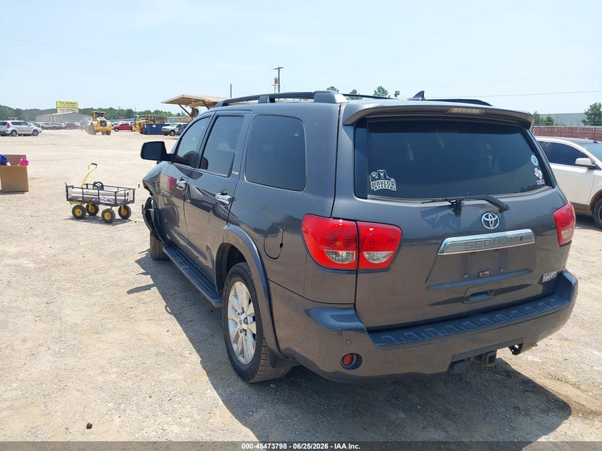 2013 Toyota Sequoia VIN 5TDYY5G16DS045308 IAAI salvage auction — LEFT FRONT, Salvage (Texas), sold $3,900 on 2026-07-30 (photo 3)