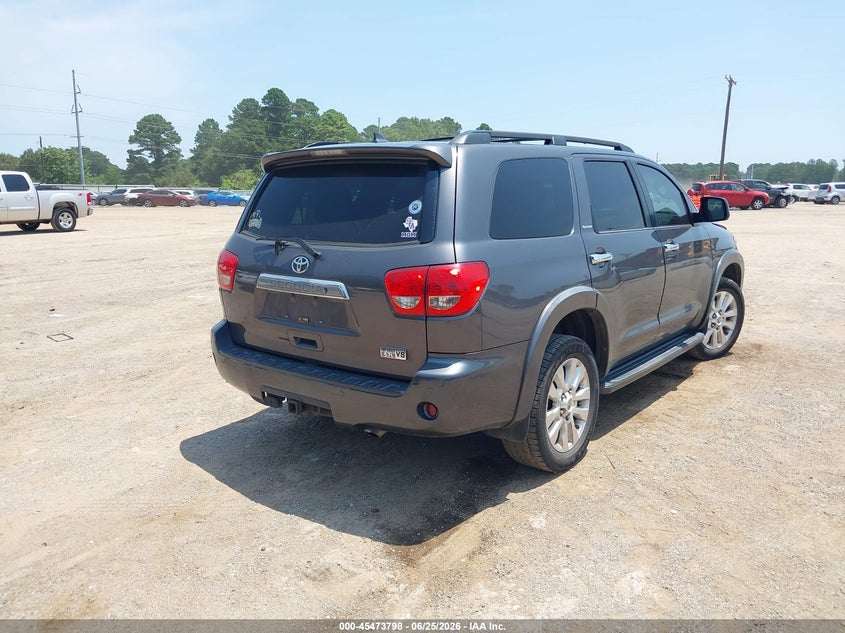2013 Toyota Sequoia VIN 5TDYY5G16DS045308 IAAI salvage auction — LEFT FRONT, Salvage (Texas), sold $3,900 on 2026-07-30 (photo 4)