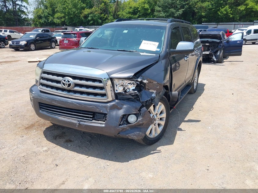 2013 Toyota Sequoia VIN 5TDYY5G16DS045308 IAAI salvage auction — LEFT FRONT, Salvage (Texas), sold $3,900 on 2026-07-30 (photo 6)