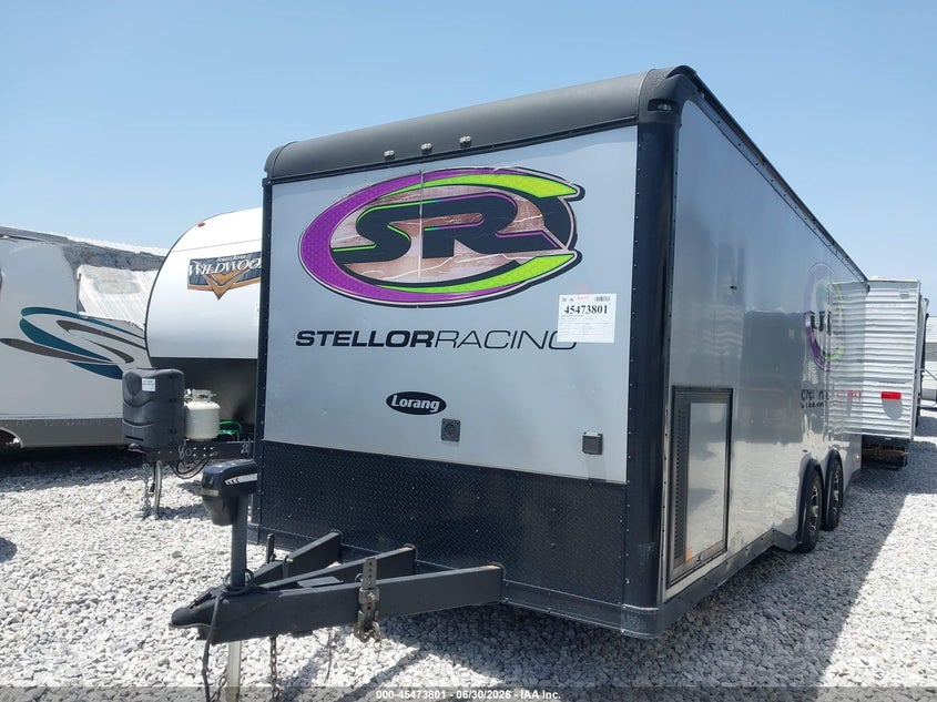 2020 Haulmark Trailer VIN 7KB1E2426LT001737 IAAI salvage auction — HAIL, Clear (Oklahoma), sold $5,100 on 2026-09-08 (photo 2)