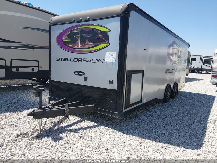 2020 Haulmark Trailer VIN 7KB1E2426LT001737 IAAI salvage auction — HAIL, Clear (Oklahoma), sold $9,500 on 2026-09-16 (photo 2)
