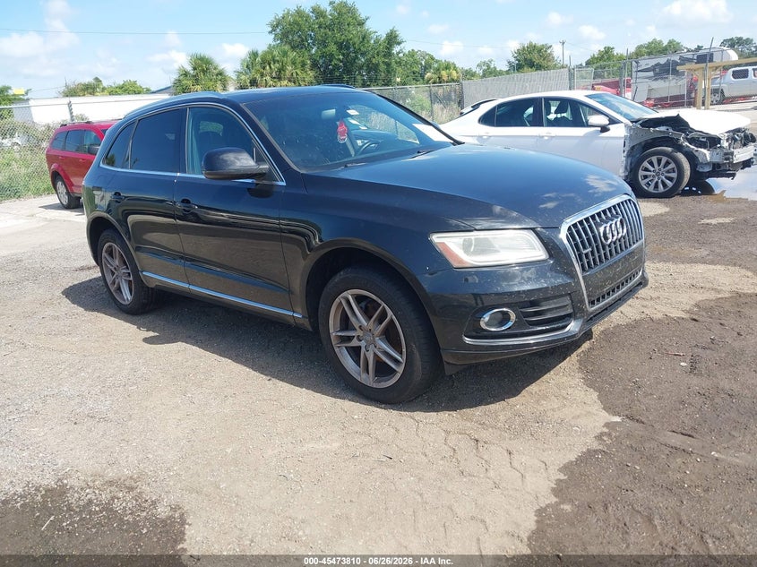 2013 Audi Q5 VIN WA1LFAFP5DA067662 IAAI salvage auction — UNKNOWN, Clear (Arizona), sold $1,250 on 2026-07-15 (photo 1)