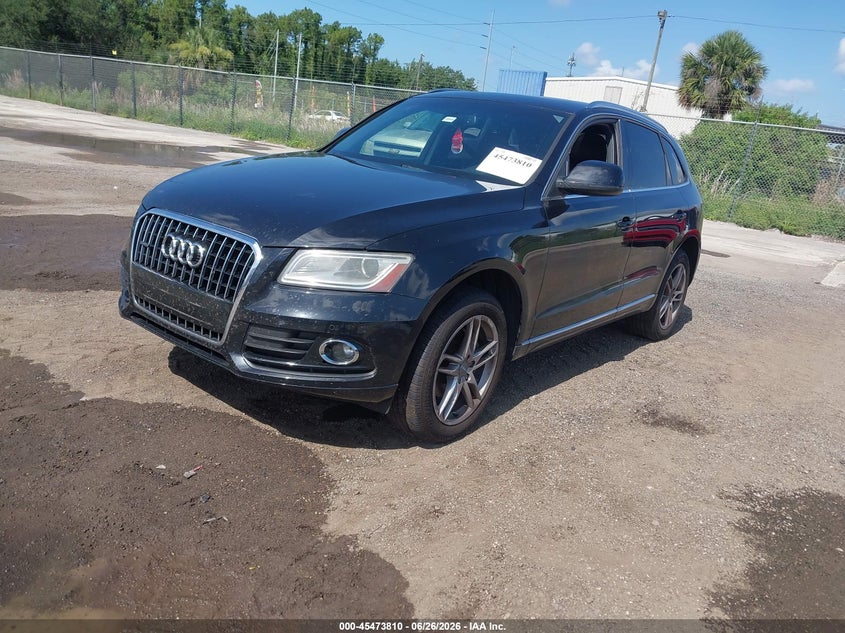2013 Audi Q5 VIN WA1LFAFP5DA067662 IAAI salvage auction — UNKNOWN, Clear (Arizona), sold $1,250 on 2026-07-15 (photo 2)