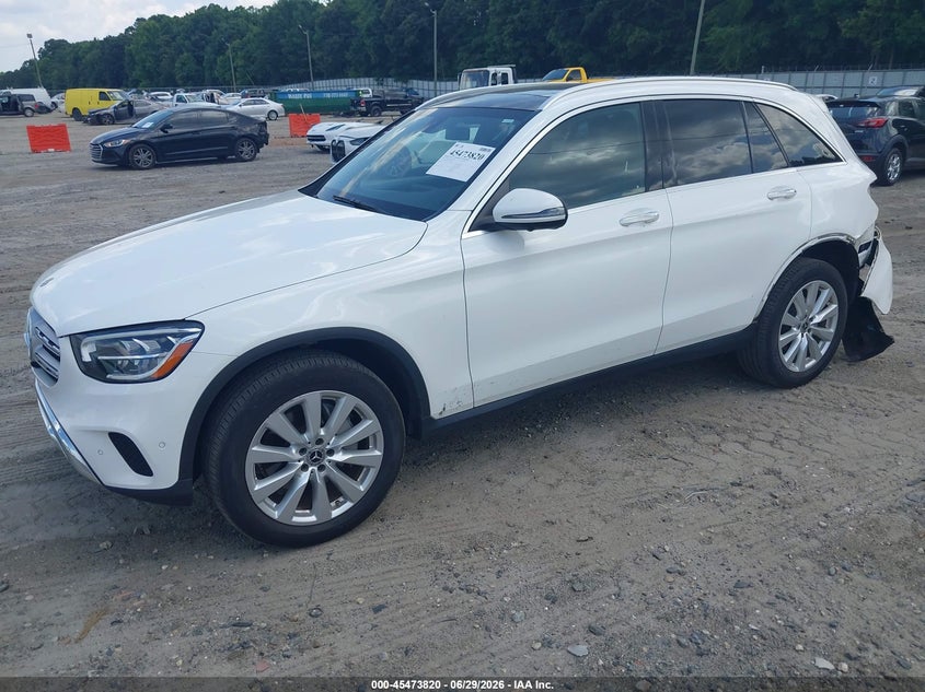 2020 Mercedes-benz Glc VIN WDC0G8DB1LF675065 IAAI salvage auction — REAR END, Salvage (Georgia), sold $8,700 on 2026-08-09 (photo 2)