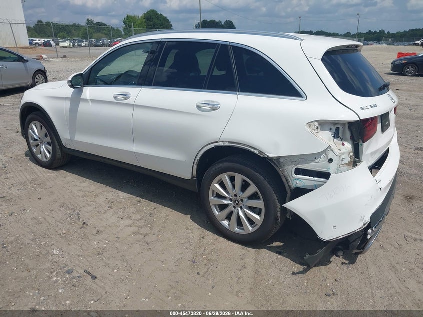2020 Mercedes-benz Glc VIN WDC0G8DB1LF675065 IAAI salvage auction — REAR END, Salvage (Georgia), sold $8,700 on 2026-08-09 (photo 3)