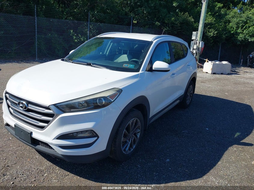 2017 Hyundai Tucson VIN KM8J3CA48HU291748 IAAI salvage auction — NORMAL WEAR, Clear (Pennsylvania), sold $4,125 on 2026-07-24 (photo 2)