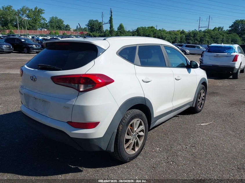 2017 Hyundai Tucson VIN KM8J3CA48HU291748 IAAI salvage auction — NORMAL WEAR, Clear (Pennsylvania), sold $4,125 on 2026-07-24 (photo 4)