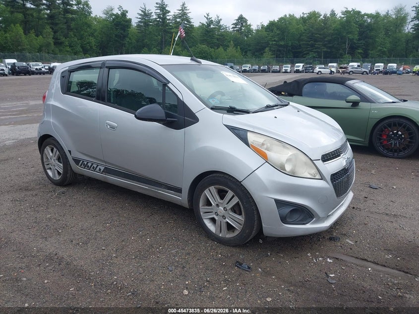 2013 Chevrolet Spark VIN KL8CD6S9XDC534099 IAAI salvage auction — FRONT END, Salvage Title, sold $25 on 2026-07-24 (photo 1)
