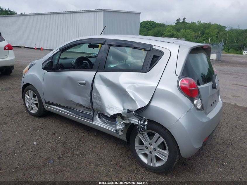 2013 Chevrolet Spark VIN KL8CD6S9XDC534099 IAAI salvage auction — FRONT END, Salvage Title, sold $25 on 2026-07-24 (photo 3)