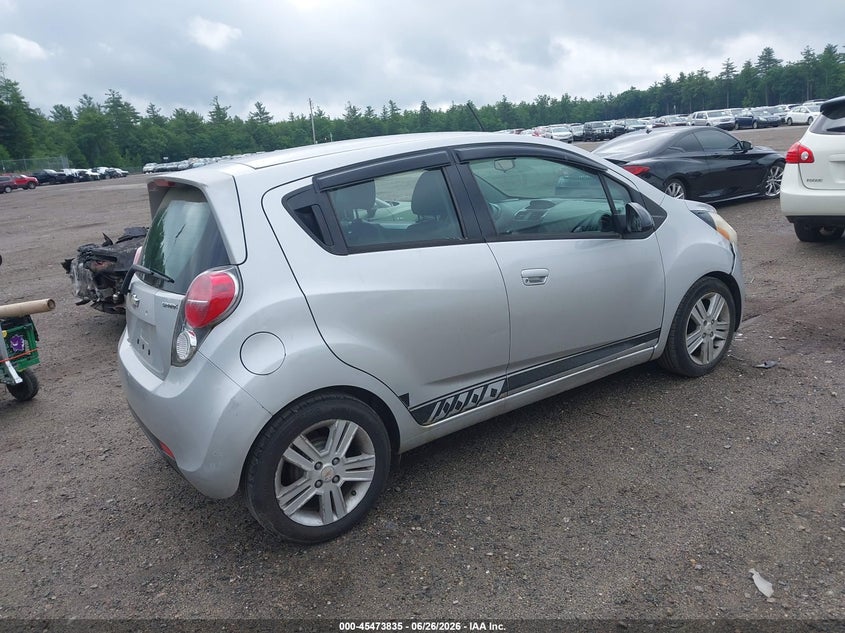2013 Chevrolet Spark VIN KL8CD6S9XDC534099 IAAI salvage auction — FRONT END, Salvage Title, sold $25 on 2026-07-24 (photo 4)