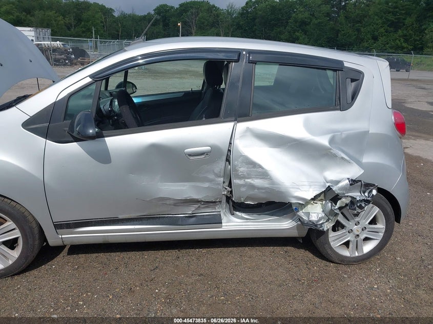 2013 Chevrolet Spark VIN KL8CD6S9XDC534099 IAAI salvage auction — FRONT END, Salvage Title, sold $25 on 2026-07-24 (photo 6)