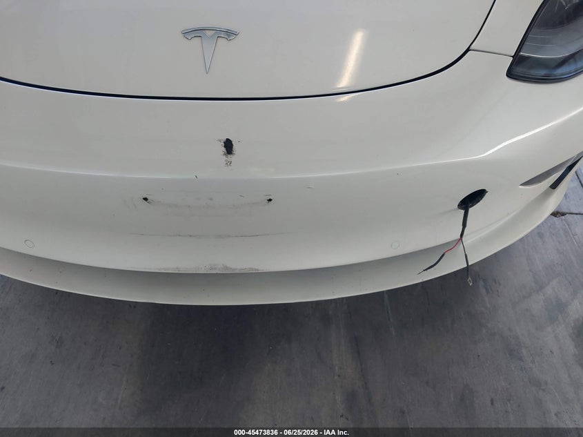 2022 Tesla Model 3 VIN 5YJ3E1EA2NF142767 IAAI salvage auction — ELECTRICAL, Salvage Title, sold $4,550 on 2026-07-21 (photo 6)