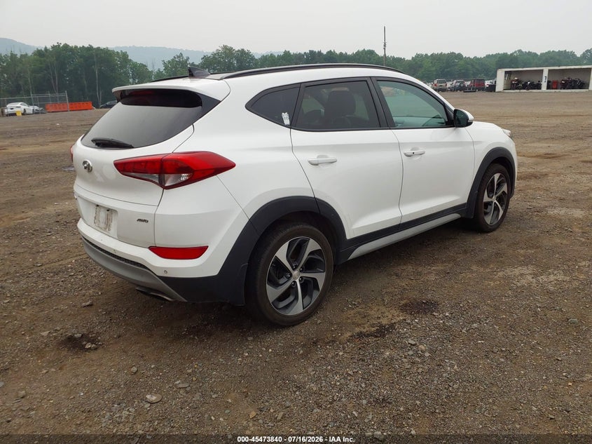 2018 Hyundai Tucson VIN KM8J3CA26JU751042 IAAI salvage auction — NORMAL WEAR, Clear (Pennsylvania), sold $3,300 on 2026-07-23 (photo 4)