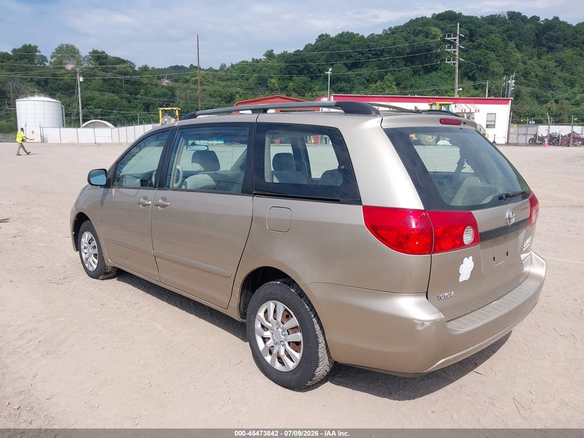 2006 Toyota Sienna VIN 5TDZA23C36S470079 IAAI salvage auction — NORMAL WEAR, Clear (Pennsylvania), sold $1,100 on 2026-07-14 (photo 3)