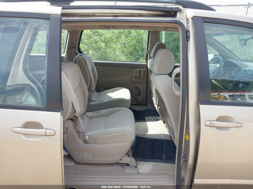 2006 Toyota Sienna VIN 5TDZA23C36S470079 IAAI salvage auction — NORMAL WEAR, Clear (Pennsylvania), sold $1,100 on 2026-07-14 (photo 8)